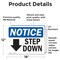 Signmission 12 in Height, 18 in Width, Vinyl Decal, Rectangle OS-2PACK-NS-D-1218-L-18457 - alternate 2